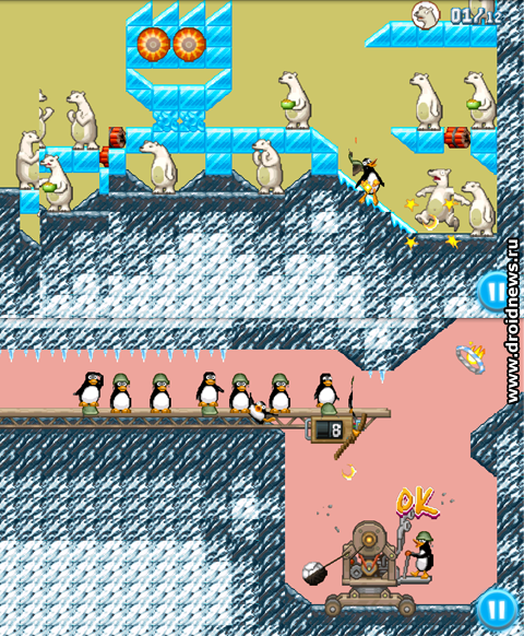 Crazy Pinguin Catapult HD