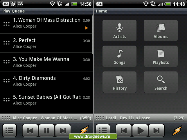WinAmp Mobile