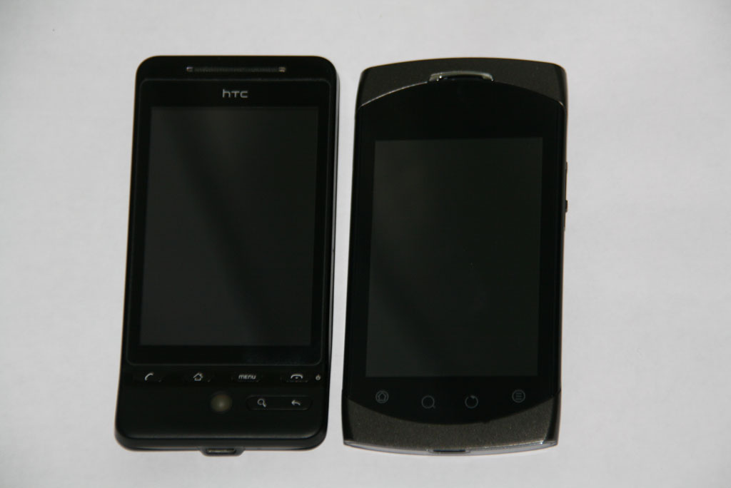 Highscreen Cosmo и HTC Hero