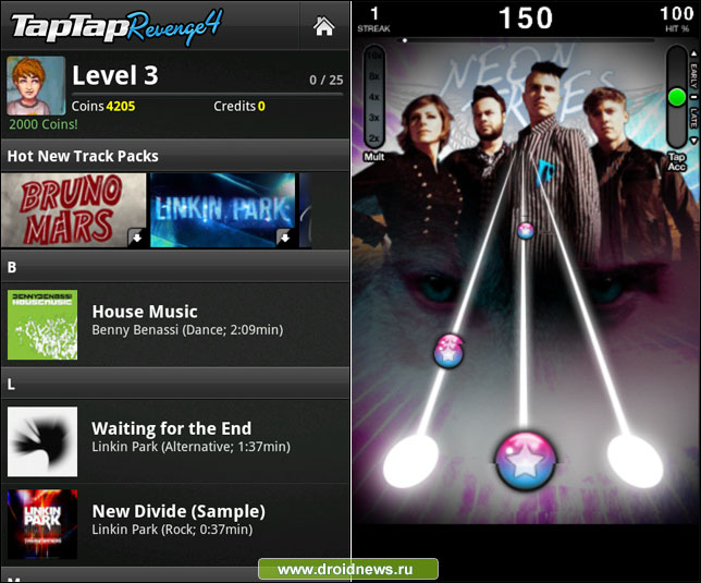 Tap Tap Revenge 4 Tap Tap Revenge 4