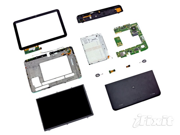 Motorola Xoom - полная разборка