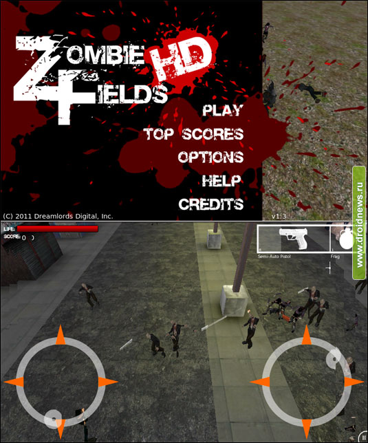 Zombie Fields HD Zombie Fields HD