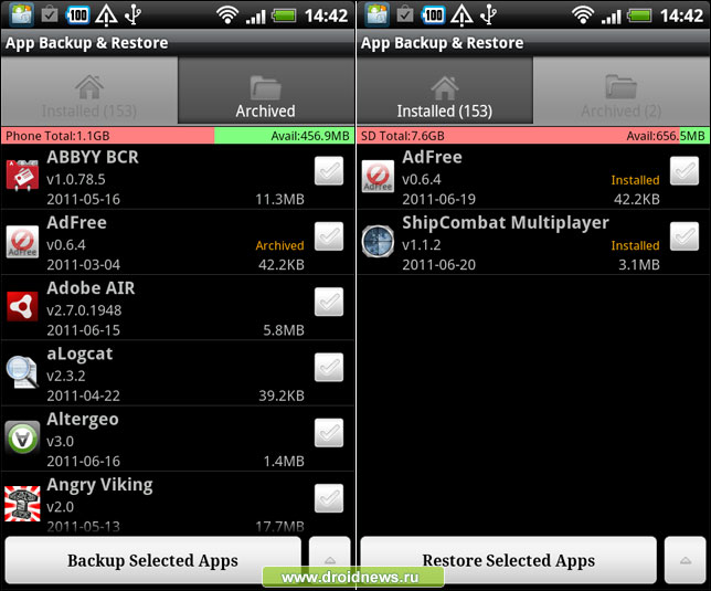 App Backup & Restore App Backup & Restore
