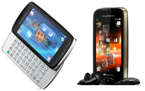 Sony Ericsson Txt pro и Sony Ericsson Mix Walkman Sony Ericsson Txt pro и Sony Ericsson Mix Walkman