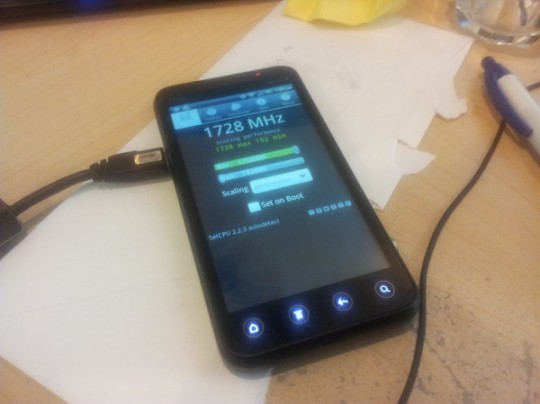 HTC EVO 3D Overclocked HTC EVO 3D Overclocked