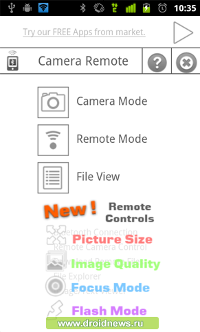 Camera Remote