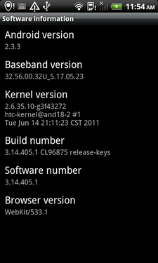 Обновление HTC Desire до Android 2.3