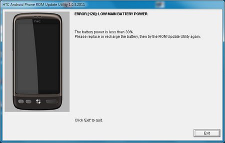 Обновление HTC Desire до Android 2.3
