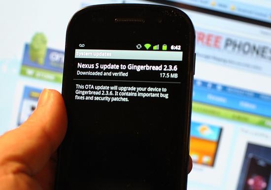 Nexus S & Android 2.3.6 Nexus S & Android 2.3.6