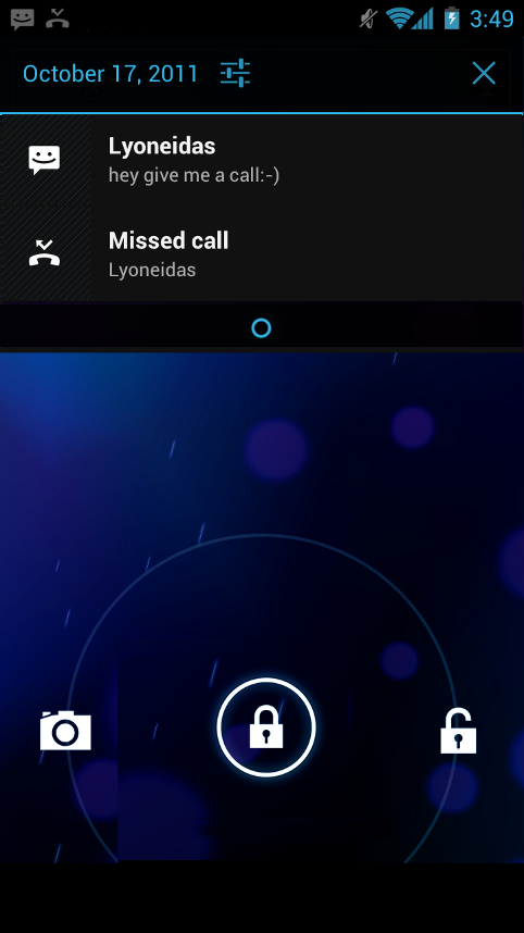Lockscreen Android 4.0 Lockscreen Android 4.0