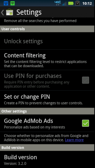 Android Market 3.2.0 Android Market 3.2.0