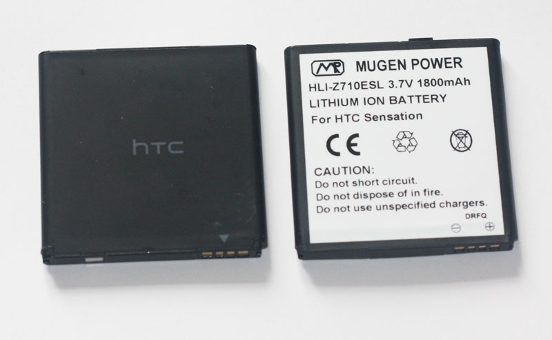 Аккумуляторы HTC и Mugen Power