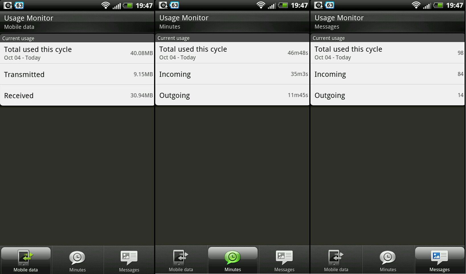 Usage Monitor