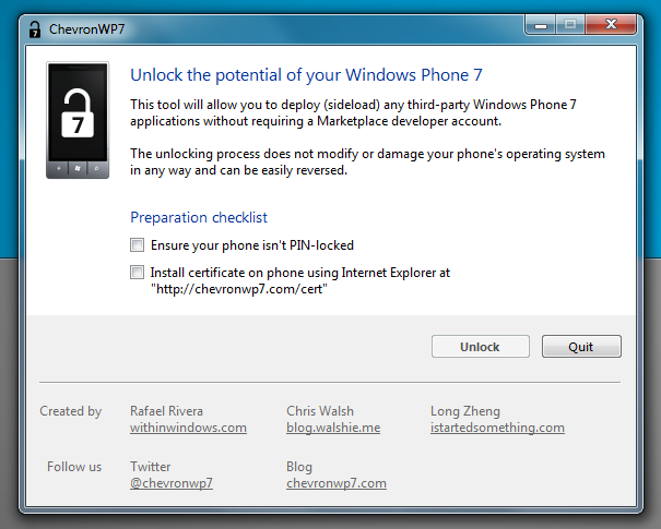 Chewron WP7