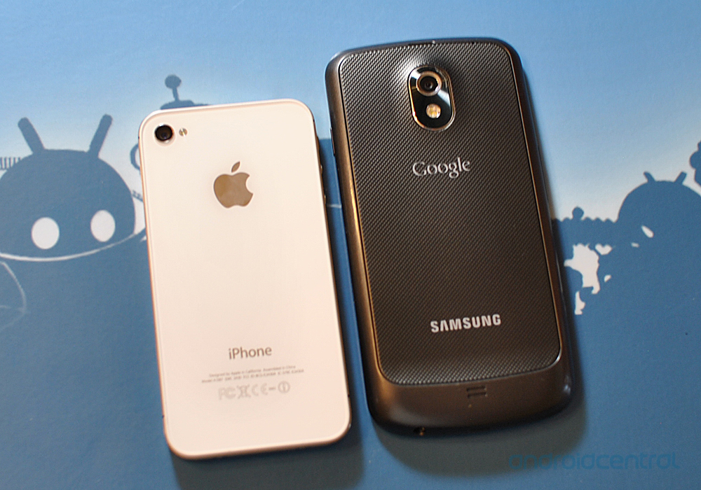 Galaxy Nexus vs iPhone 4S