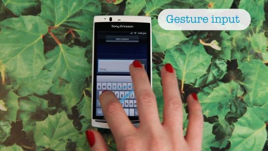 Sony Ericsson Gestures Sony Ericsson Gestures