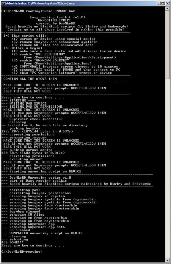 Root Script