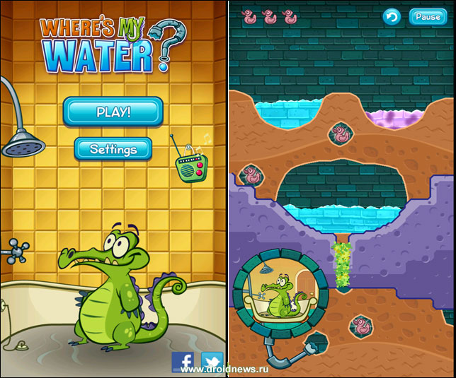 Where is my water Where is my water