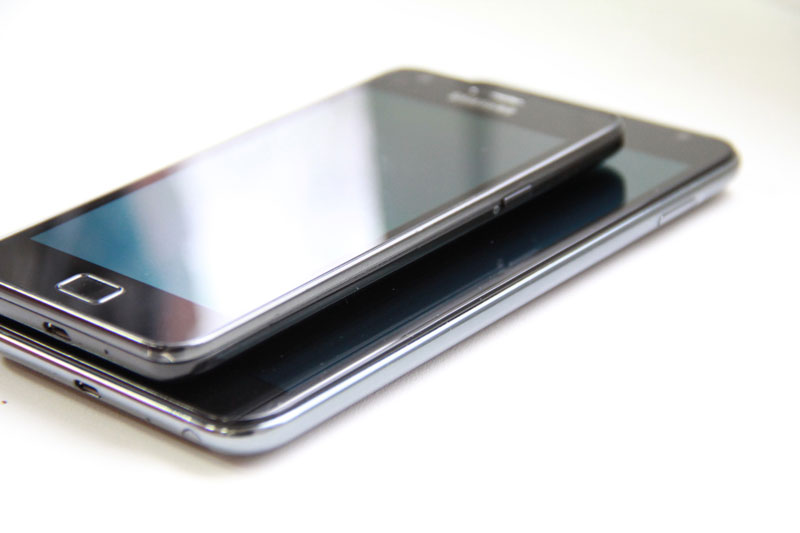 Samsung Galaxy Note и Samsung Galaxy S II