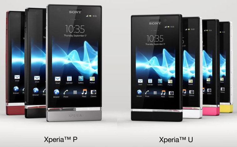 Sony Xperia P & Sony Xperia U Sony Xperia P & Sony Xperia U