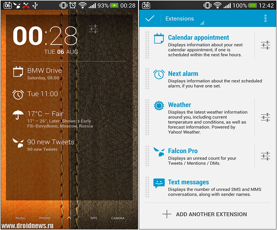 Dash Clock Widget