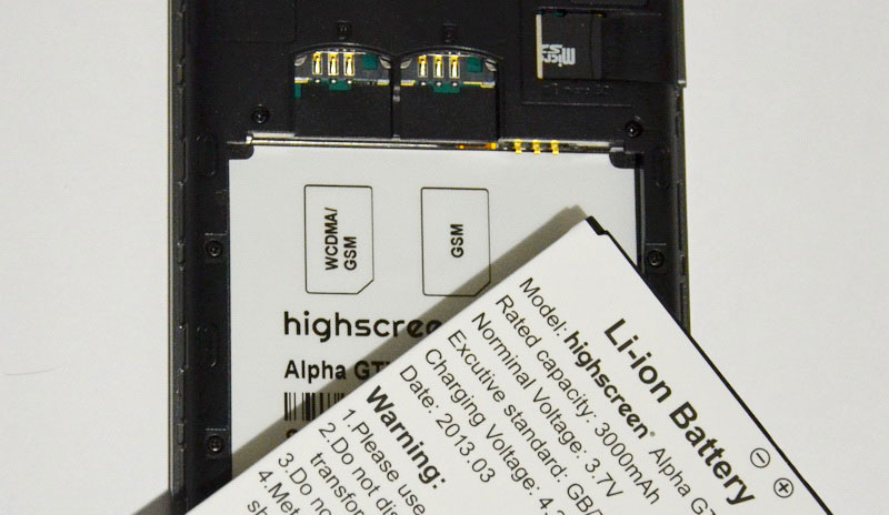 Highscreen Alpha GTX