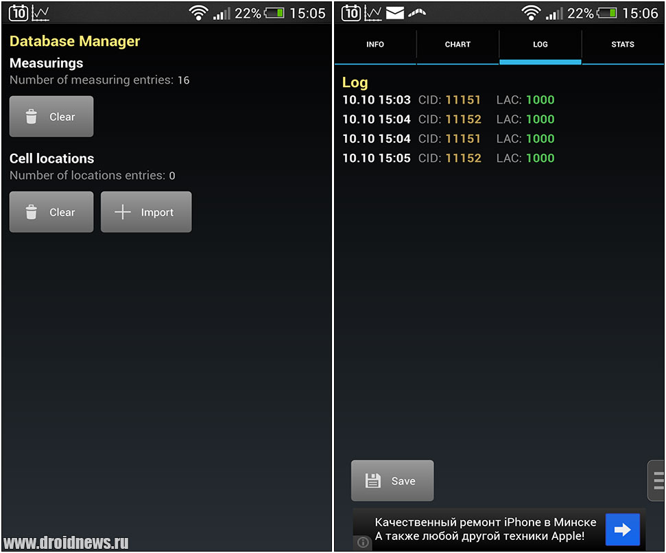 GSM Signal Monitoring