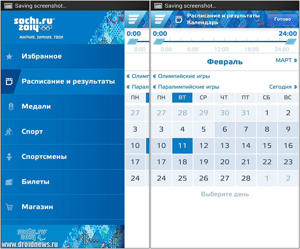 Sochi 2014 Results