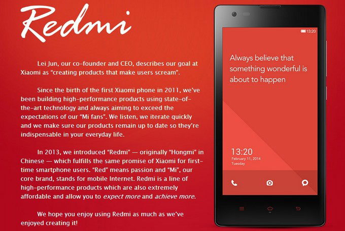Xiaomi Redmi