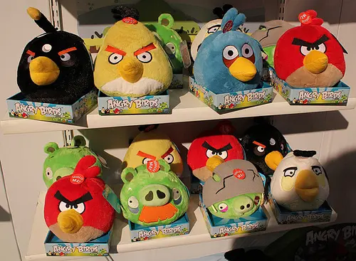 Плюшевые игрушки Angry Birds Плюшевые игрушки Angry Birds