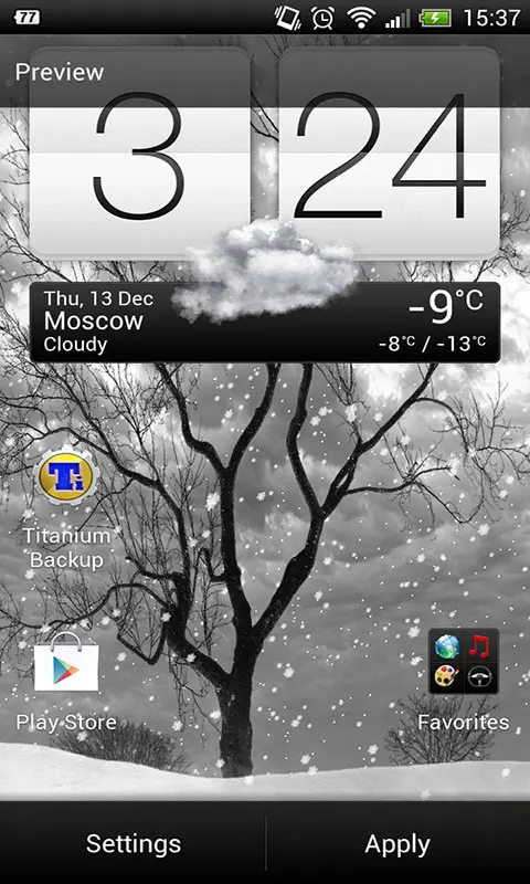 Lonely Tree Live Wallpaper