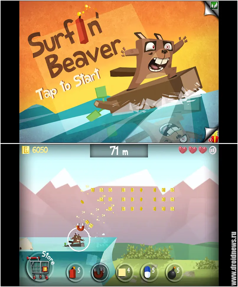 Surfing Beaver Surfing Beaver