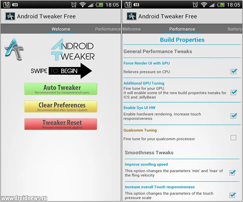 Android Tweaker Android Tweaker