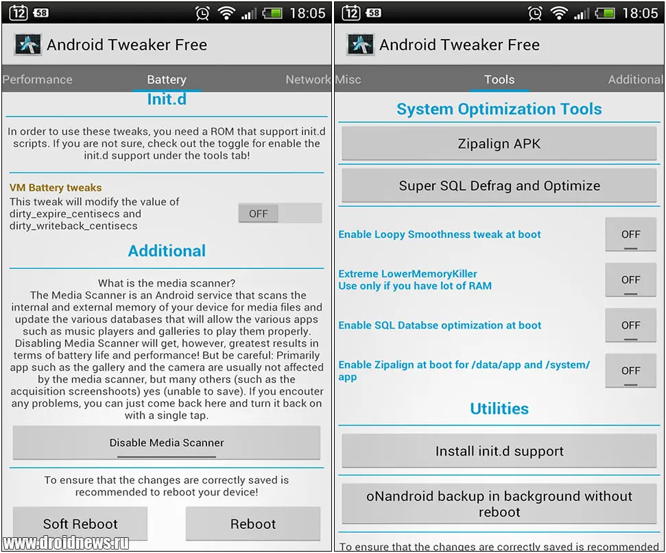 Android Tweaker Android Tweaker