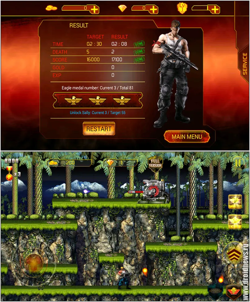 Contra: Evolution